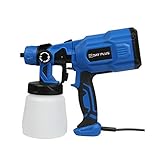 Farbsprühsystem Sprühpistole 800ML für Wandfarben, Lacke, Lasuren, Holz- &...