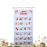 Weihnachts Adventskalender Für Die Tasche | Weihnachten 2025 Advents-Aufbewahrungsbeutel...