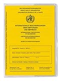 Welsberg SET 1x Impfpass und 1x Ausweishülle - Schutzhülle transparent für...
