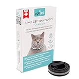 OptiPet x1 Ungezieferhalsband für Katzen | 4 Monate Schutz gegen Flöhe Zecken...
