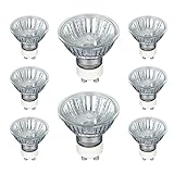 OFFCUP 8 Stück GU10 Halogenlampen, 50W GU10 Halogen-Reflektor, 220-240V, 2800K Warmweiß,...