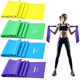 Fitnessbänder Set, GIEMIT Sport Band Fitness Trainingsband Latexfrei für Yoga,...
