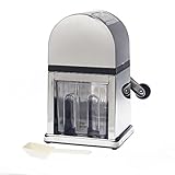 KATSU Manueller Eiszerkleinerer Ice Crusher mit Eiswürfelschale und Schaufel für...