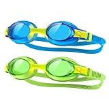 findway Schwimmbrille für Kinder, 2 Stück, Tauchbrille für Kinder, für 3, 4, 5, 6, 7,...