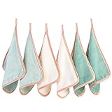 PHOGARY Microfaser Abschminktücher Waschbar für Schonende Gesichtsreinigung, 6...