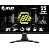 MSI MAG 256F 24,5 Zoll FHD Gaming Monitor - 1920 x 1080 Rapid IPS Panel, 180 Hz / 1ms GtG,...