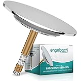 Engelbach® Badewannenstöpsel mit Universaler Passform - Stöpsel Badewanne Rostfrei -...