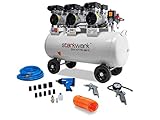 Starkwerk SW 477/8 Flüsterkompressor Silent Kompressor 2,25kW !69 dB! 8Bar...