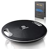 High Pulse® Balance Board inkl. Übungsposter – Innovatives Wackelbrett mit Griffen...