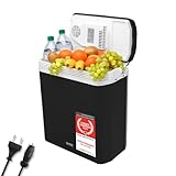 TZS First Austria elektrische Kühlbox 24 Liter | 12 Volt & 230 Volt Anschluss | mit...