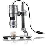 Bresser Digitales Mikroskop mit LED Ringlicht, Auflichtmikroskop DST-1028 mit USB...