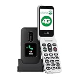 DORO Telefon – Doro Leva E30 – 4G Klapphandy für Senioren – 2,8 Zoll Display,...