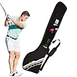 Tragbare Golftasche | Leichte Golftasche für 7-10 Clubs, organisierte Aufbewahrung für...
