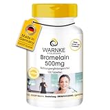Bromelain 500mg - 100 Tabletten - 1200 F.I.P - natürliches Ananasenzym - vegan...