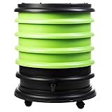 WORMbox | Wurmkomposter Wurmfarm Wurmkiste mit 4 Schalen Grün | 64 Liter |...