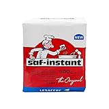 Großpackung Trockenhefe 500 Gramm Instant Hefepulver Hergestellt in EU lange...