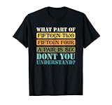 Fifteen Two Fifteen Four A Pair is Six lustiges Cribbage-Spiel T-Shirt