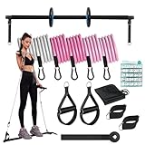 Stange Für Widerstandsbänder | Effektives Fitnessgerät,Multifunktionale Pilates Sculpt...