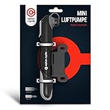 Optio Cycle Mini Fahrradpumpe 120 PSI (8,3 Bar) Luftpumpe Fahrrad | Alle Ventile...
