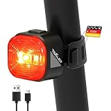 Tavaler Fahrrad Rücklicht LED | StVZO zugelassenes Rücklicht Fahrrad | USB-C Aufladbar...