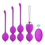 FIDECH Liebeskugeln Sexspielzeug, Vibrator für Sie, Beckenboden Trainer Damen mit 12...