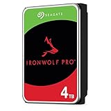 Seagate IronWolf Pro, 4 TB, NAS, interne Festplatte, CMR 3,5 Zoll SATA 6 GB/s,...
