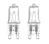 ShuoHui Halogen G9 25 W 230 V Oven Lamp for Oven and Microwave Applications 300 °C Heat...