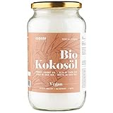 Monte Nativo Kokosöl Bio (1000ml Glas) | Bio Kokosfett | Premium, Nativ und Naturrein,...