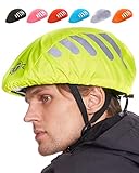 BTR Regenschutz für Fahrradhelm, winddichter Regenüberzug, atmungsaktiver und...