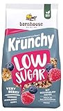 Barnhouse Krunchy Low Sugar Very Berry, zuckerarmes Bio Hafer-Knuspermüsli aus Bayern,...