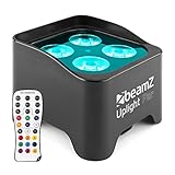 BeamZ BBP90 Uplight LED Par Strahler 4x 4 Watt, Bühnenbeleuchtung, LEDs für DJ...