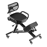 SEVICO Kniestuhl Verstellbarer Kniehocker für Heim und Büro Sitzhocker...