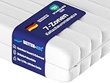 Betten-ABC - Matratze (KSP-500) - 140x200 cm (H3) - 7-Zonen Matratze aus Kaltschaum -...