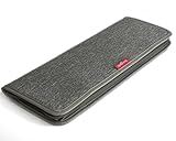 LeanTravel Premium Tie Case Organizer für die Reise mit Aufbewahrungstasche für...