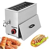 Mais-Hundefritteuse, 21 l, kommerzieller Käse, für Restaurant, Geschäft, Zuhause, Hot...