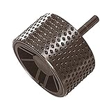 Wolfcraft 2520000 Rotor-Raspel I gut geeignet für Holz und Aluminium
