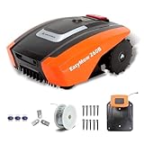 Yard FORCE Mähroboter EasyMow 260B bis zu 260 qm - Selbstfahrender Rasenmähroboter,...