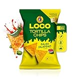 Loco Snacks® Tortilla Chips Salsa Jalapeño Flavour (12 x 100g) von Luciano | Leicht...