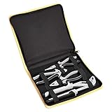 Amazon Basics Zangen 4Stück Set,Teile, Grau Schwarz