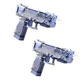 Wasserpistole Kinder, 4 Stück Klein Wasserspritzpistole, Tragbar Water Gun mit 8 Meter...