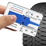 Reifenmessertiefe - Reifenmesswerkzeug, Bremssattel -Tiefenmessgeräte | 0-20 mm...
