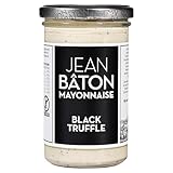 JEAN BÂTON - Mayonnaise Black Truffle | Cremige Mayonnaise mit echtem schwarzem Trüffel....