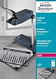 AVERY Zweckform 3563 Overhead-Folien für S/W Laserdrucker und -Kopierer (100...