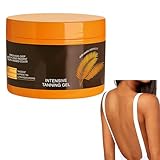 Intensive Tanning Gel - Korperselbstbräuner Bräunungscreme - Creme Bronzer...