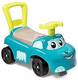 Smoby - Mein erstes Auto Rutscherfahrzeug - Kinderfahrzeug mit Staufach und Kippschutz,...