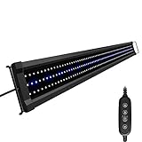 NICREW ClassicLED G2 Aquarium Beleuchtung, Steuerbar LED Lampe mit Mondlicht, IP67...