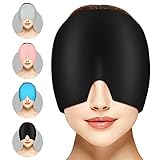 ACWOO Gel Kühlmütze Migräne Headache Relief Dehnbare Kopfschmerzen Mütze Cold Therapy...