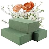 Gjinxi Blumensteckschaum Nasssteckschaum Set 14 × 8 × 4.5cm Steckschaum für...
