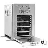 intergrill 800° Elektrogrill Edelstahl 2,88kW | Hochleistung Steakgrill Quarzbrenner | 20...