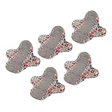 Waschbares Menstruationseinlagen-Set, Wiederverwendbare Mama-Damenbinden aus Stoff für...